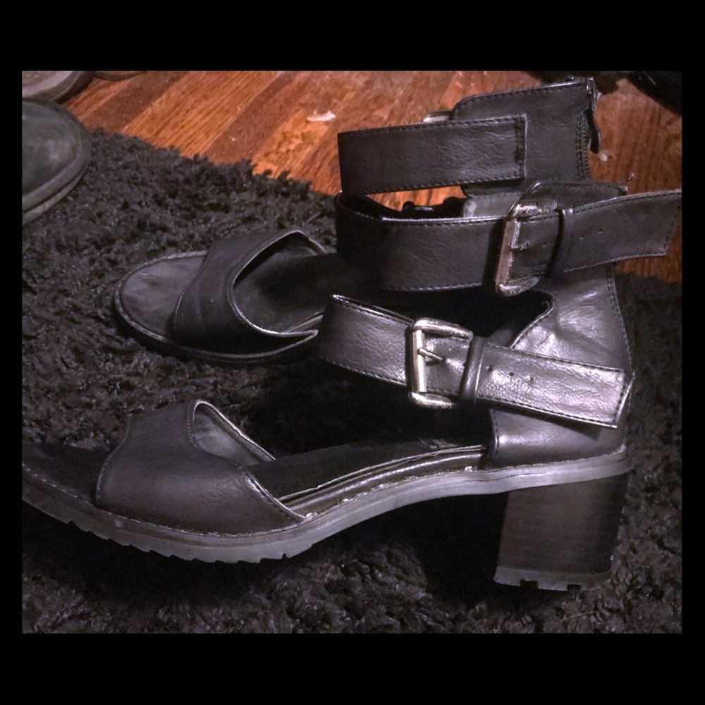 Buckling Sandals from Urban Outfitters